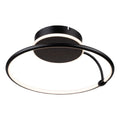 ARTCRAFT, HALO SEMI-FLUSH MOUNT, SEMI FLUSH MOUNT LIGHT