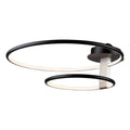 ARTCRAFT, HALO SEMI-FLUSH MOUNT, SEMI FLUSH MOUNT LIGHT