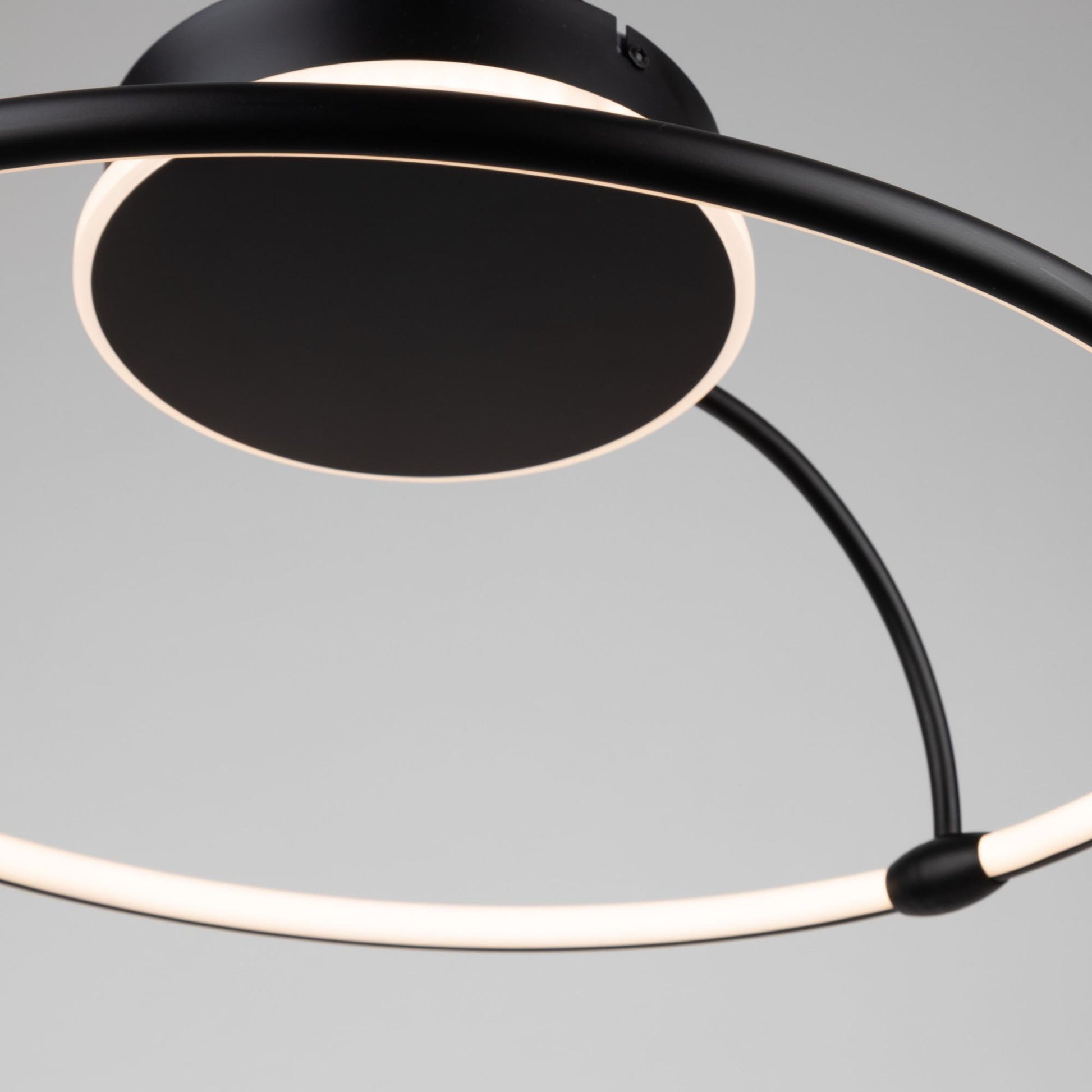 ARTCRAFT, HALO SEMI-FLUSH MOUNT, SEMI FLUSH MOUNT LIGHT