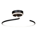 ARTCRAFT, HALO SEMI-FLUSH MOUNT, SEMI FLUSH MOUNT LIGHT