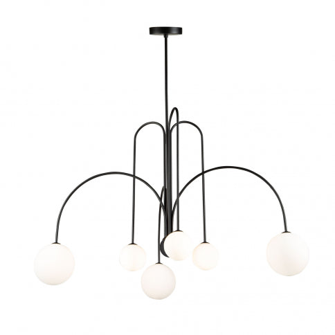 ARTCRAFT, COMET CHANDELIER, CHANDELIER LIGHT
