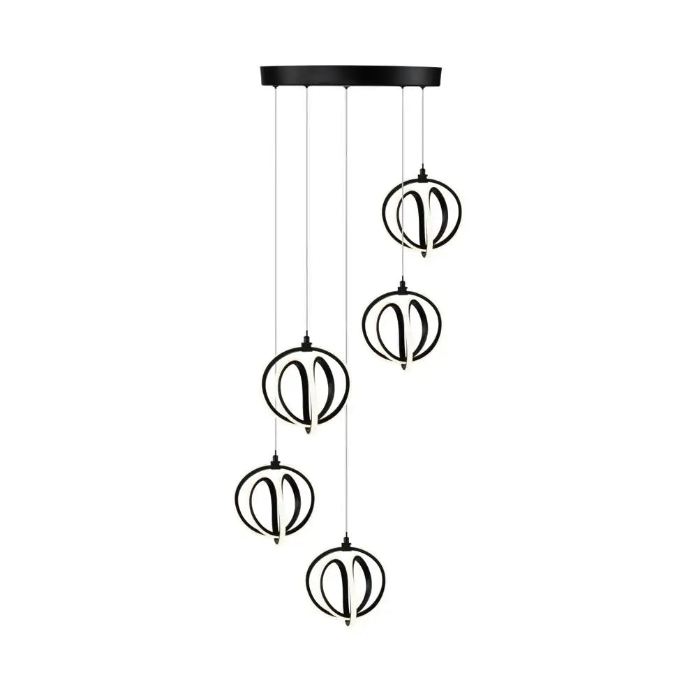 ARTCRAFT, ROSE COLLECTION CHANDELIER, CHANDELIER LIGHT
