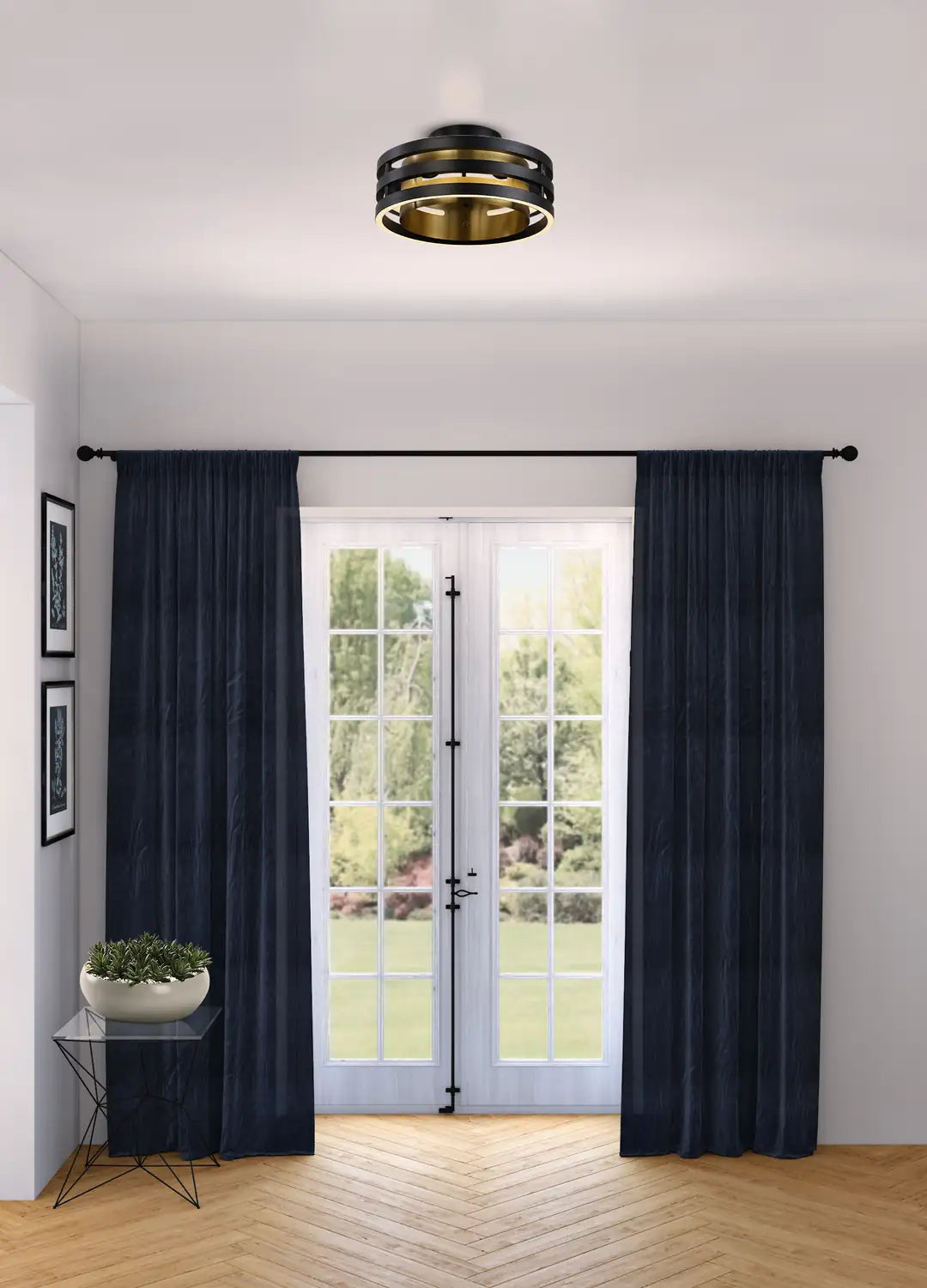 ARTCRAFT, TOLEDO SEMI-FLUSH MOUNT, SEMI FLUSH MOUNT LIGHT