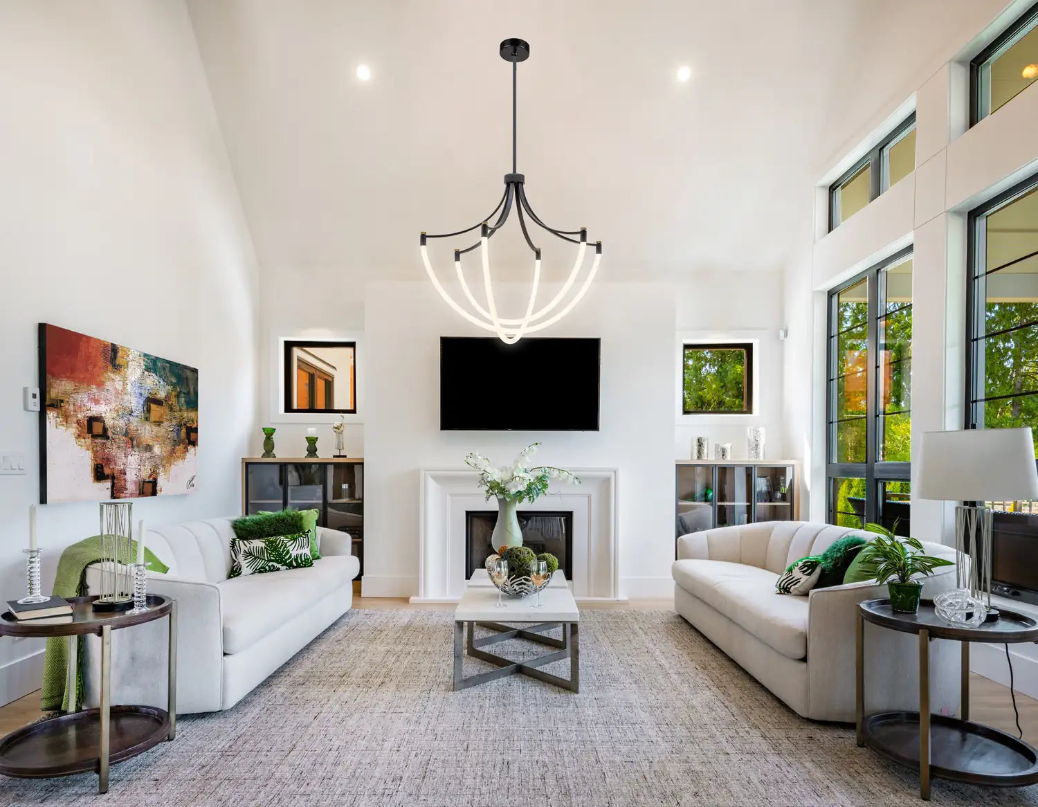 ARTCRAFT, CASCATA CHANDELIER, CHANDELIER LIGHT