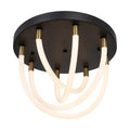 ARTCRAFT, CASCATA SEMI-FLUSH MOUNT, SEMI FLUSH MOUNT LIGHT