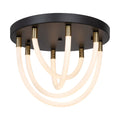 ARTCRAFT, CASCATA SEMI-FLUSH MOUNT, SEMI FLUSH MOUNT LIGHT