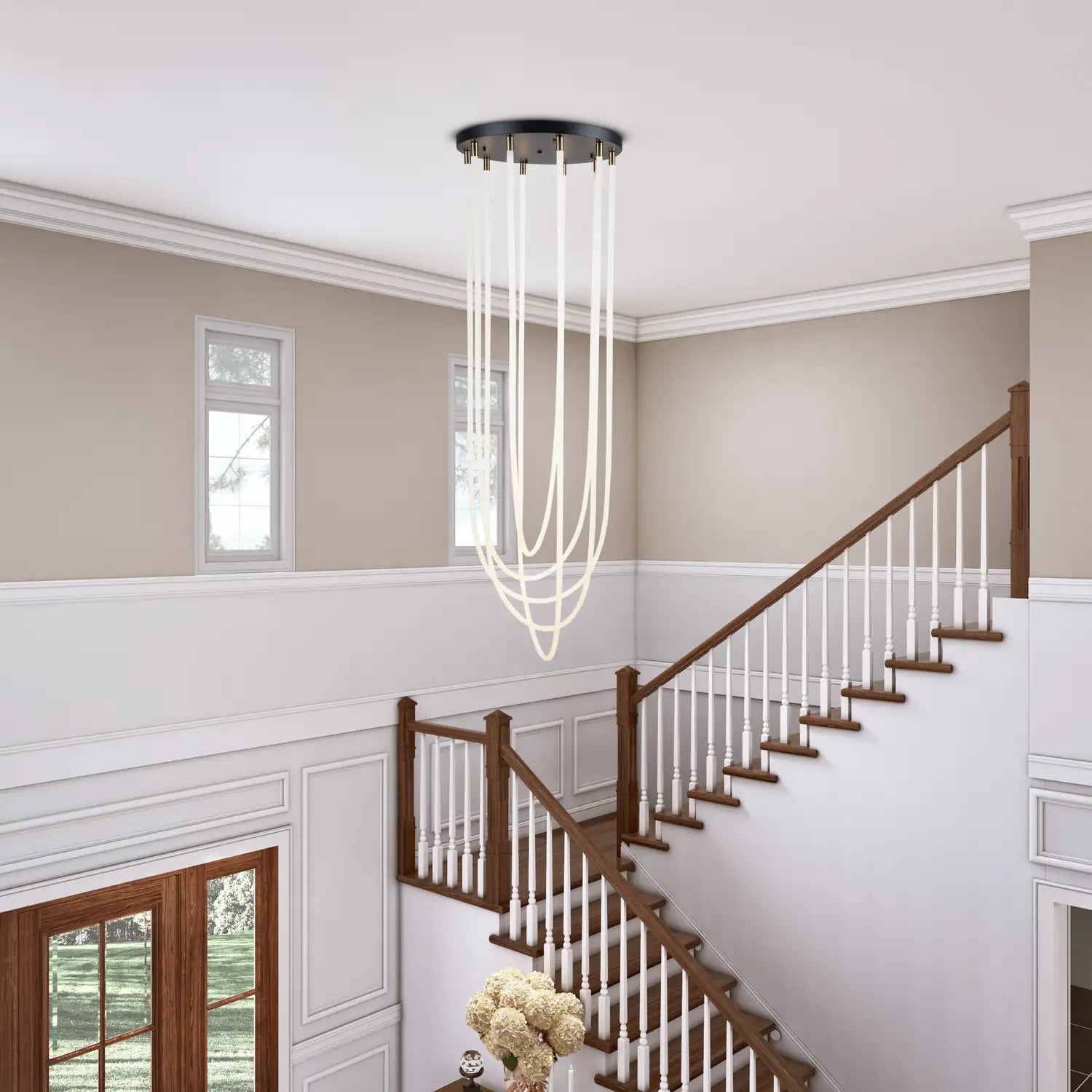 ARTCRAFT, CASCATA CHANDELIER, CHANDELIER LIGHT