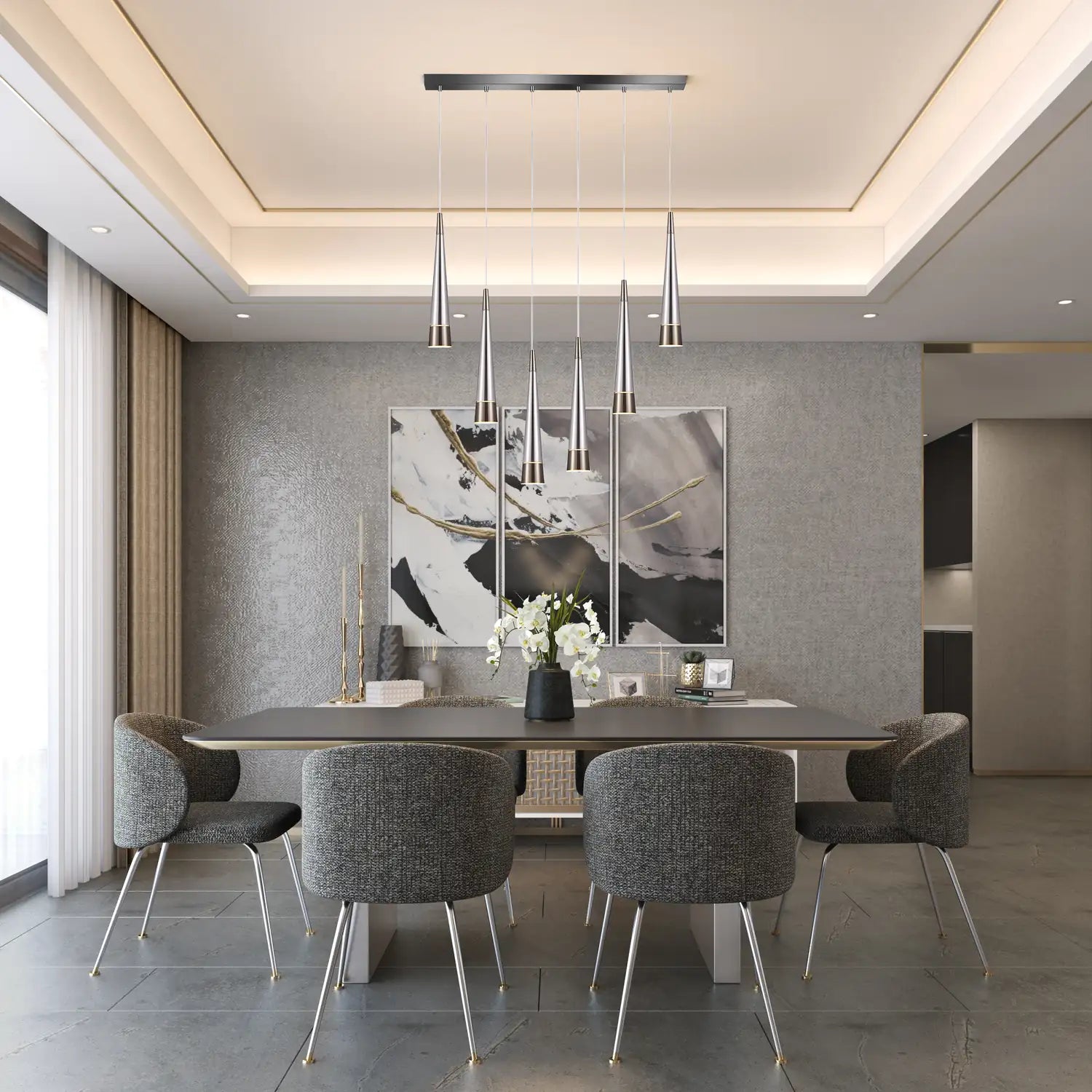 ARTCRAFT, SUNNYVALE PENDANT, PENDANT LIGHT