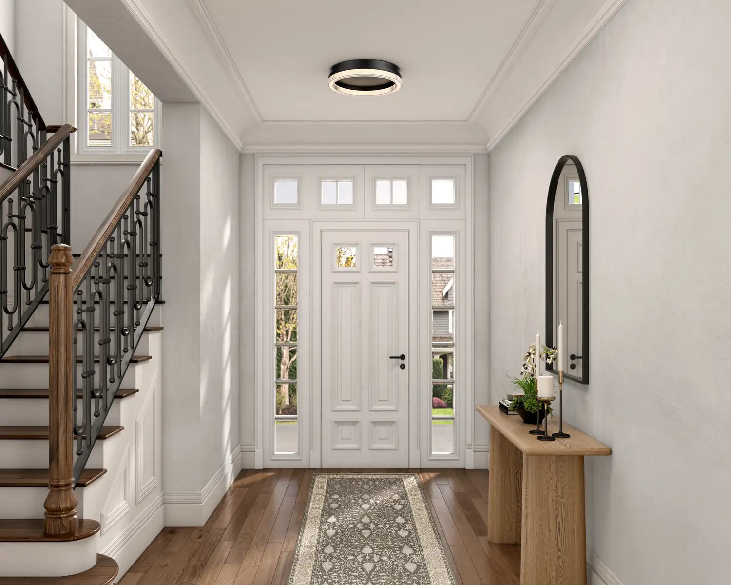 ARTCRAFT, ARI FLUSH MOUNT, FLUSH MOUNT CEILING LIGHTS