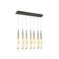 ARTCRAFT, LUMINA LED LINEAR ISLAND CHANDELIER, LINEAR LIGHT