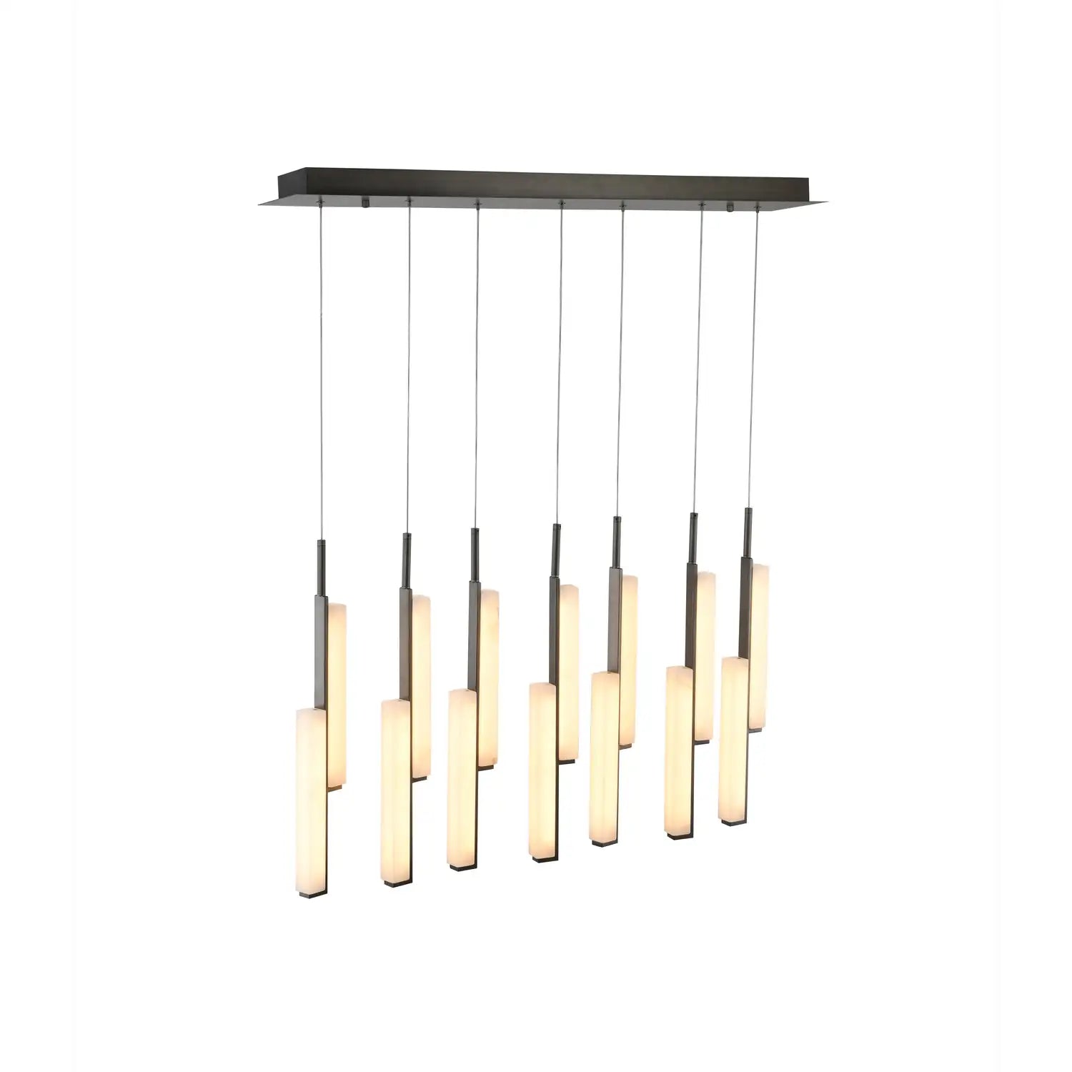 ARTCRAFT, LUMINA LED LINEAR ISLAND CHANDELIER, LINEAR LIGHT