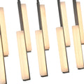 ARTCRAFT, LUMINA LED LINEAR ISLAND CHANDELIER, LINEAR LIGHT
