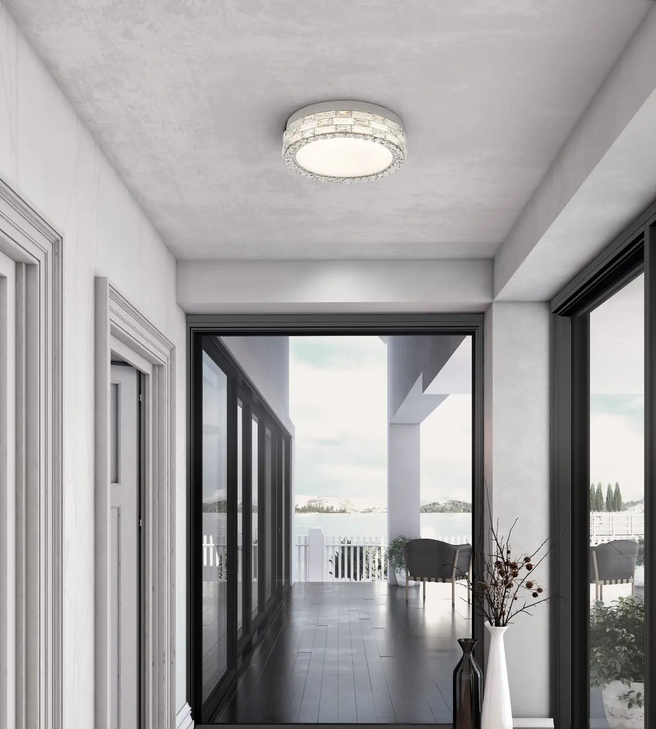 ARTCRAFT, ELEGANCE FLUSH MOUNT, FLUSH MOUNT CEILING LIGHTS