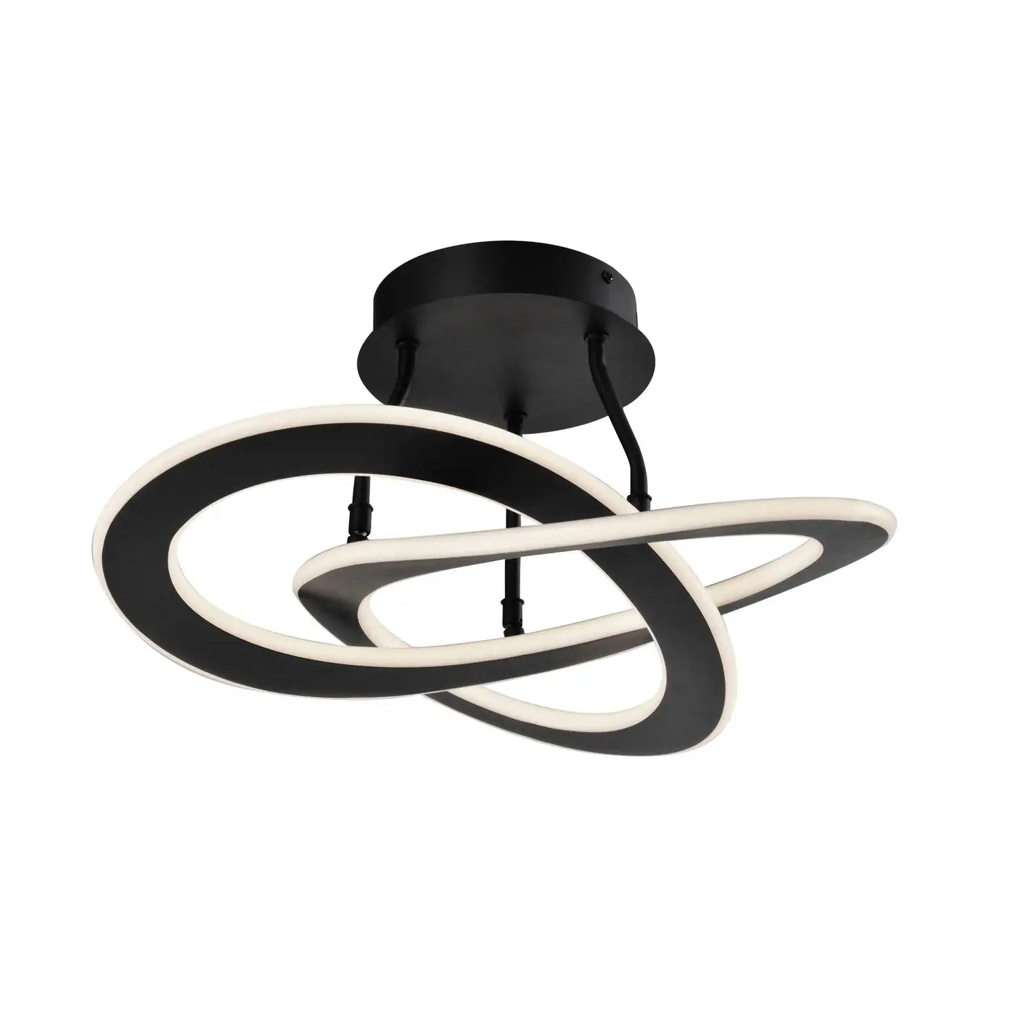 ARTCRAFT, WAVE SEMI-FLUSH MOUNT, SEMI FLUSH MOUNT LIGHT