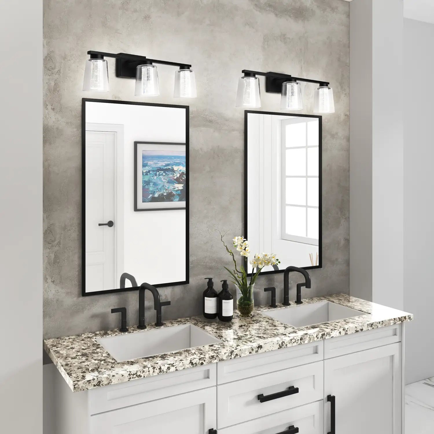 ARTCRAFT, DALTON BATHROOM, BATH VANITY LIGHT