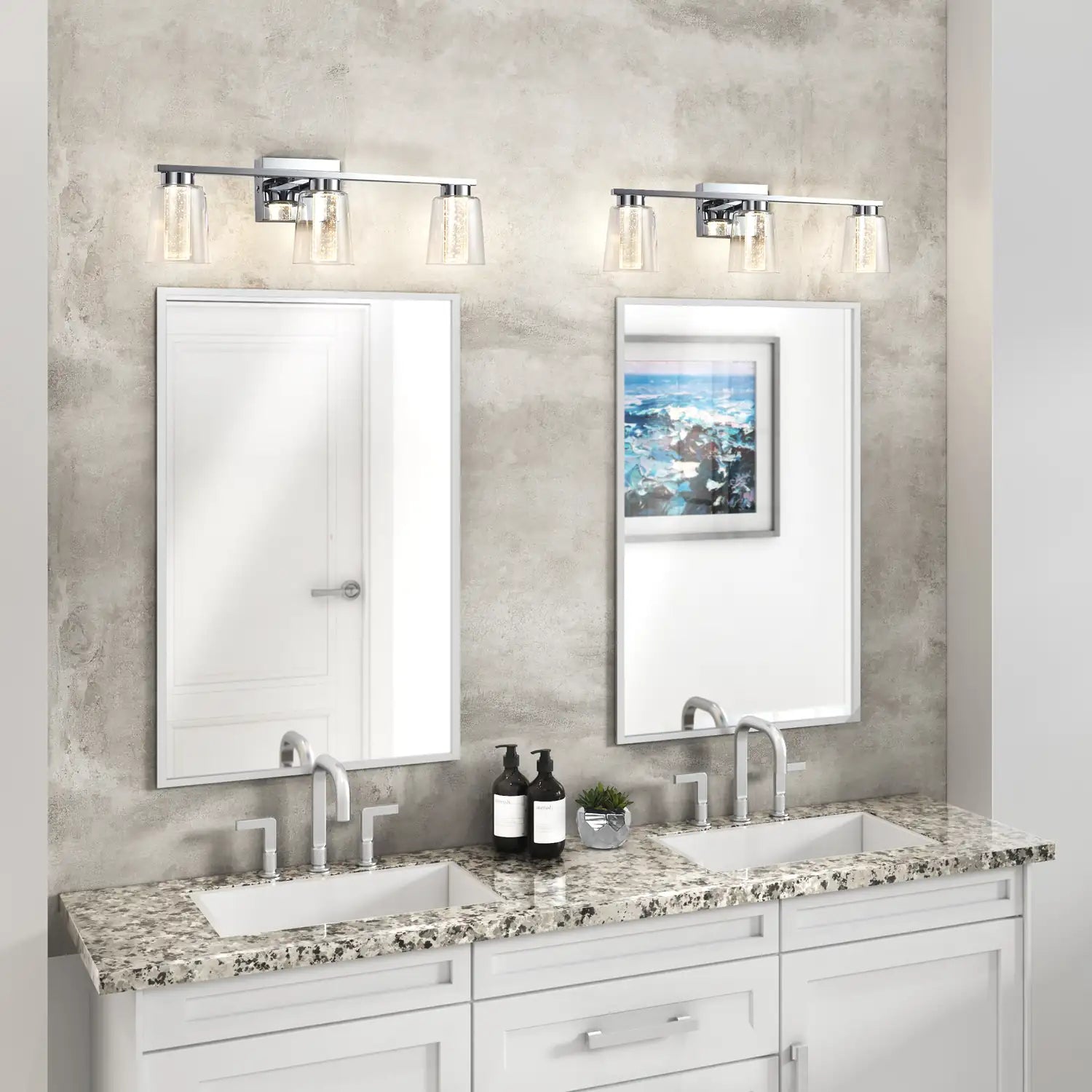ARTCRAFT, DALTON BATHROOM, BATH VANITY LIGHT
