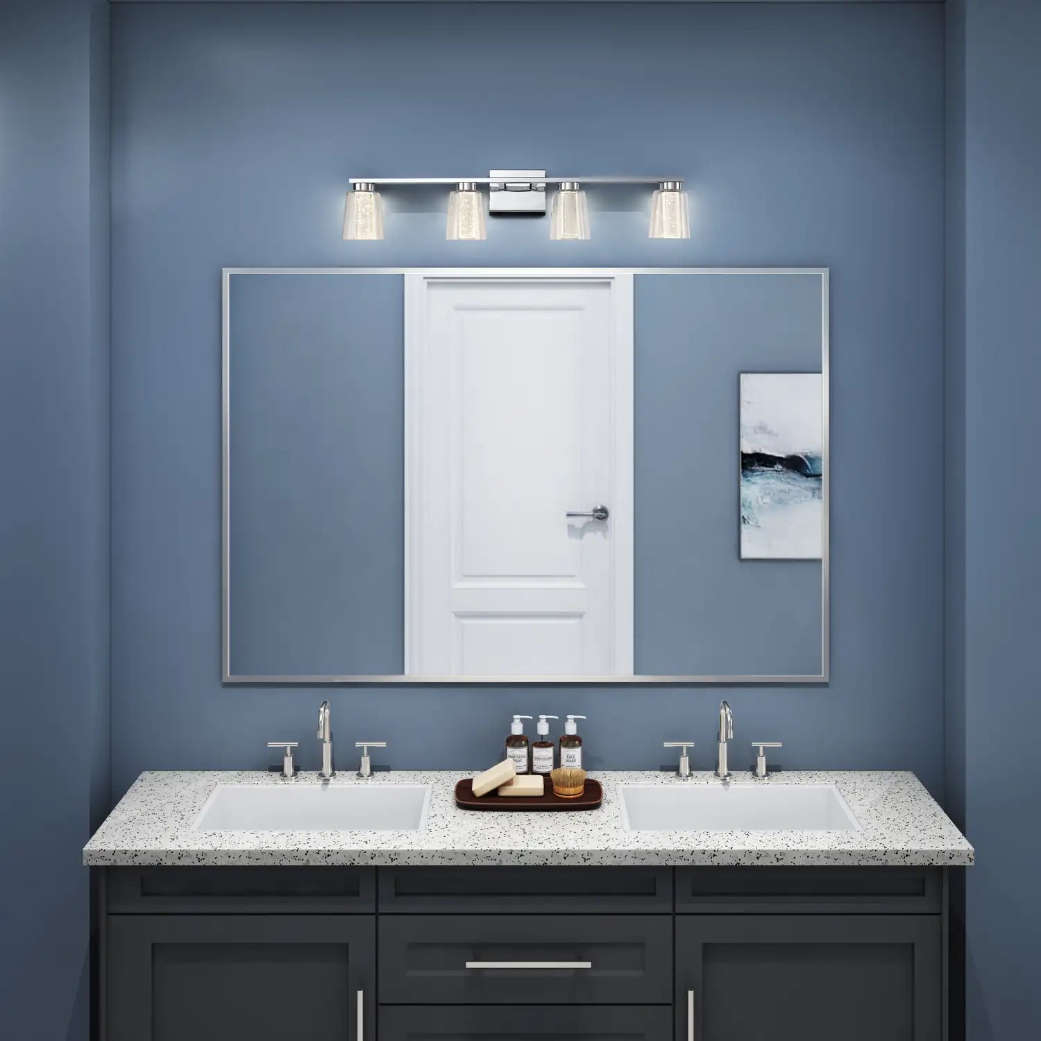 ARTCRAFT, DALTON BATHROOM, BATH VANITY LIGHT