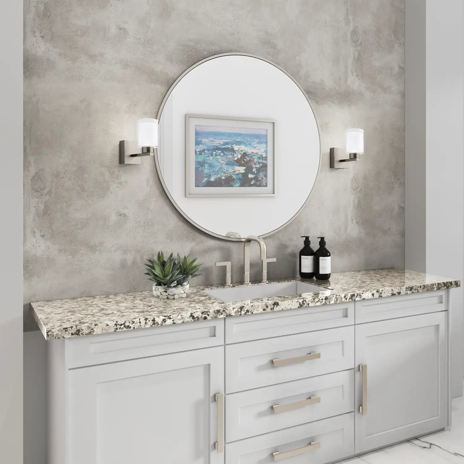 ARTCRAFT, SAVILLE BATHROOM, BATH VANITY LIGHT
