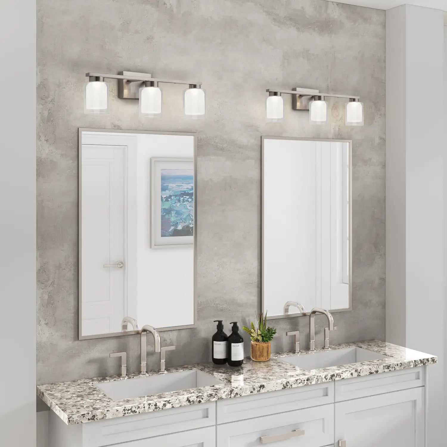 ARTCRAFT, SAVILLE BATHROOM, BATH VANITY LIGHT
