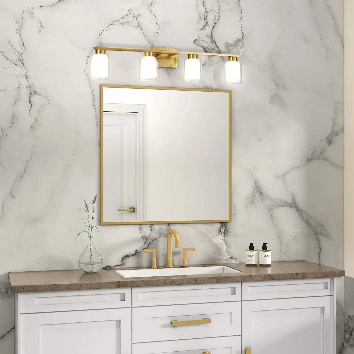 ARTCRAFT, SAVILLE BATHROOM, BATH VANITY LIGHT