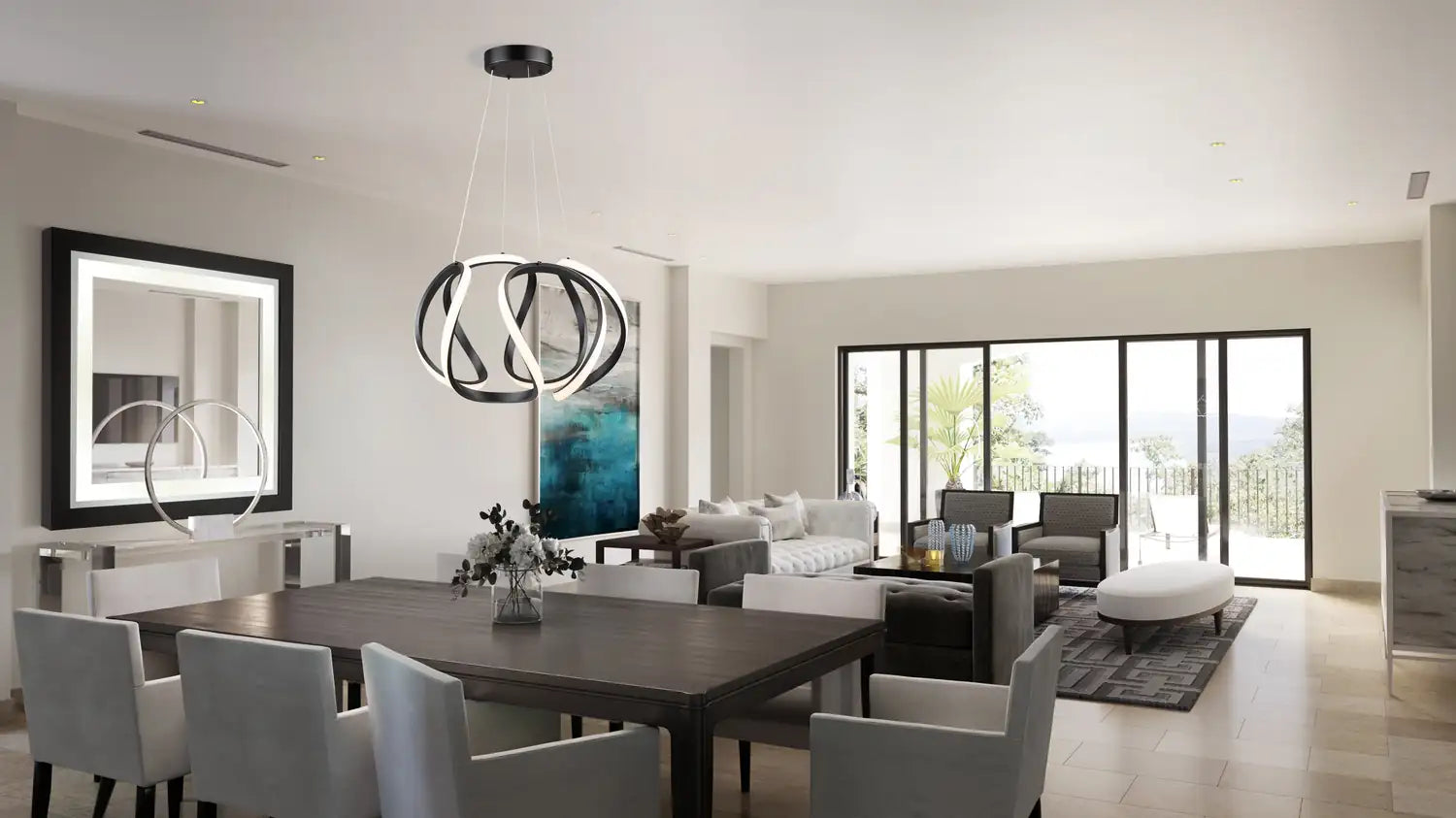 ARTCRAFT, MIRA PENDANT, PENDANT LIGHT