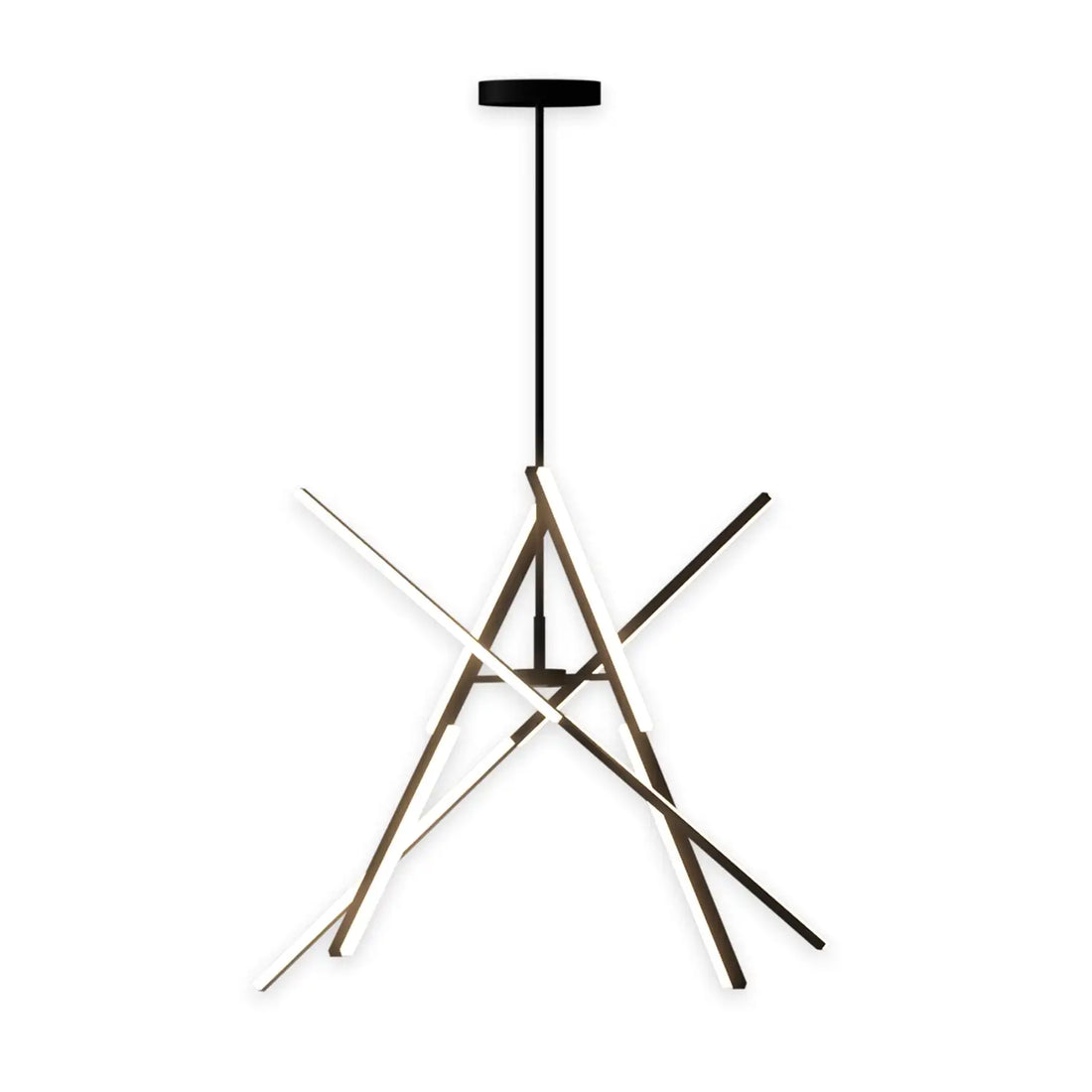 ARTCRAFT, STIX CHANDELIER, CHANDELIER LIGHT
