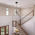 ARTCRAFT, STIX CHANDELIER, CHANDELIER LIGHT