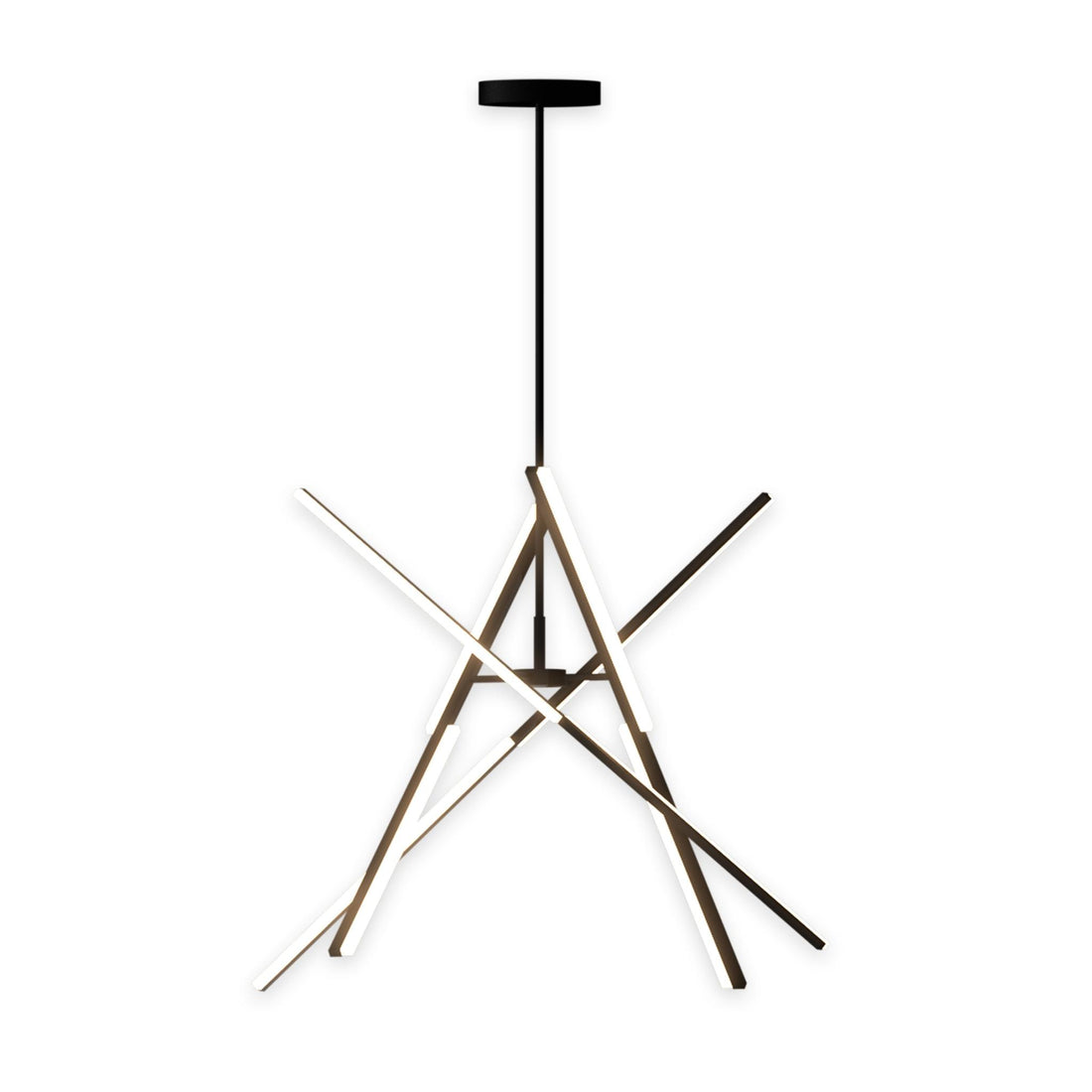 ARTCRAFT, STIX CHANDELIER, CHANDELIER LIGHT