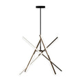 ARTCRAFT, STIX CHANDELIER, CHANDELIER LIGHT