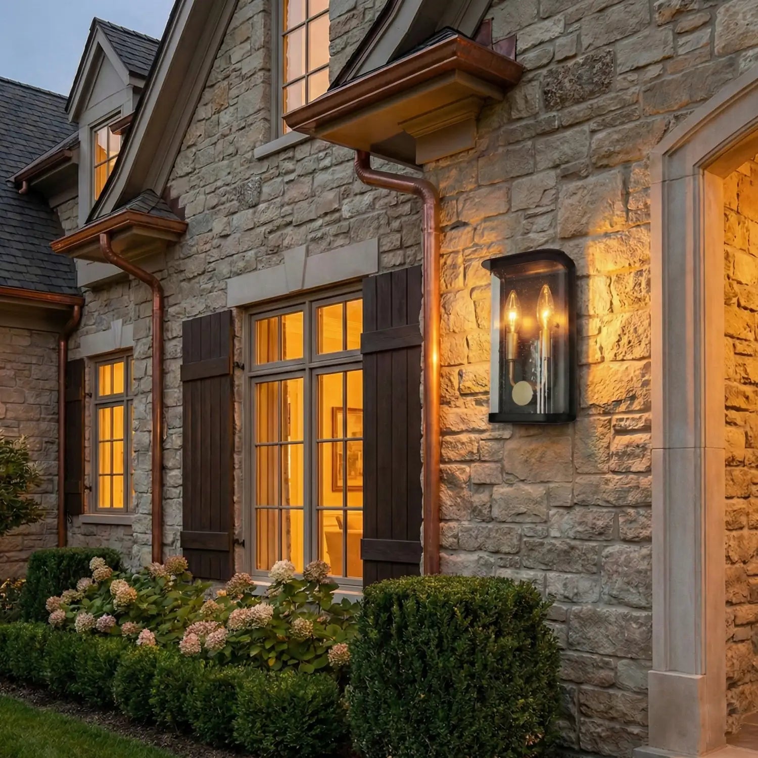 ARTCRAFT, STONEGATE WALL, OUTDOOR WALL LIGHTS