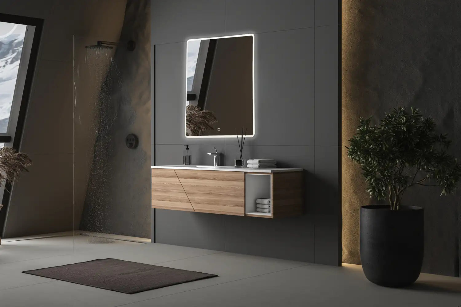 ARTCRAFT REFLECTIONS LED WALL MIRROR - Mirrors