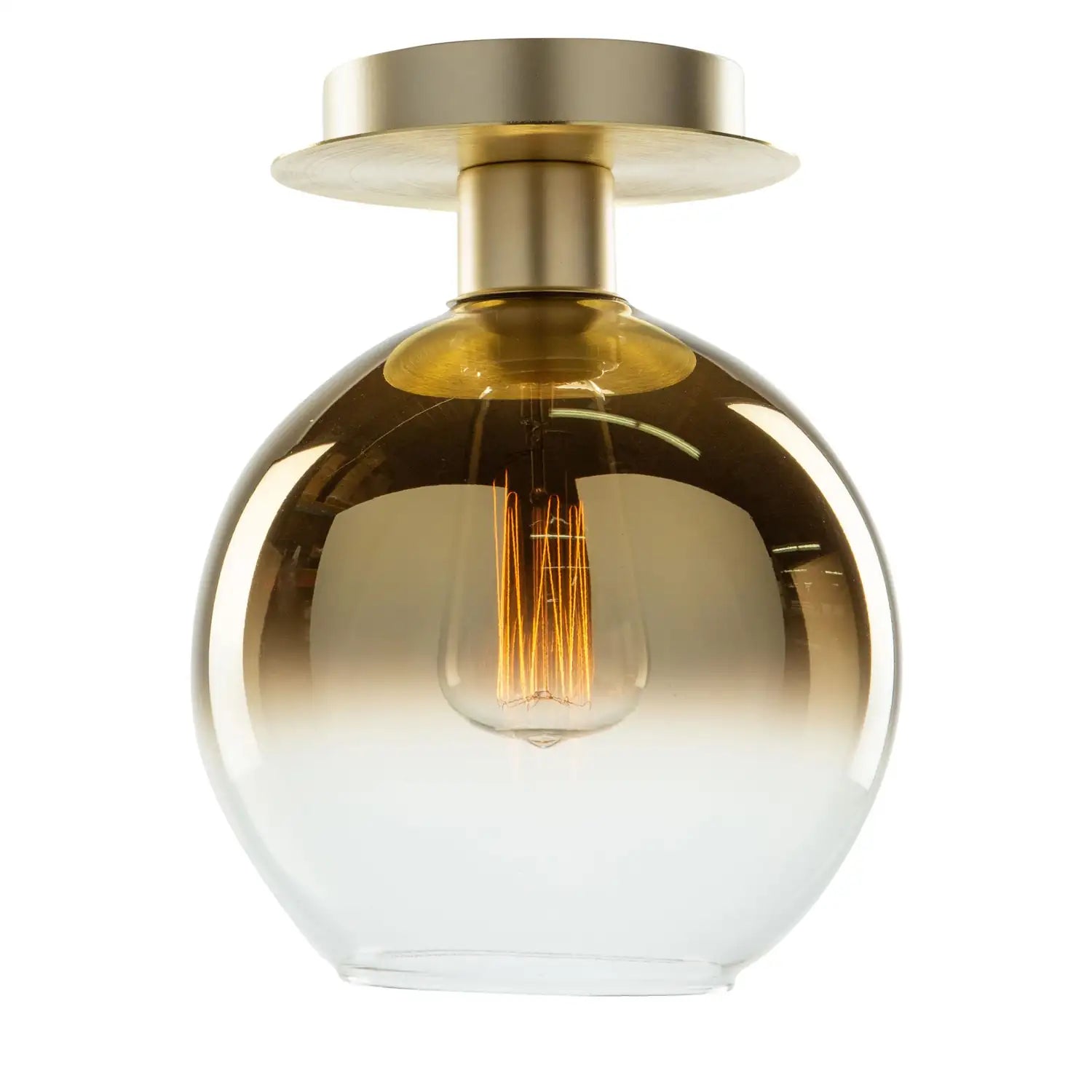 ARTCRAFT, MORNING MIST SEMI-FLUSH MOUNT, SEMI FLUSH MOUNT LIGHT