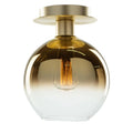 ARTCRAFT, MORNING MIST SEMI-FLUSH MOUNT, SEMI FLUSH MOUNT LIGHT