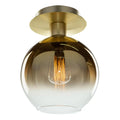 ARTCRAFT, MORNING MIST SEMI-FLUSH MOUNT, SEMI FLUSH MOUNT LIGHT