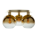 ARTCRAFT, MORNING MIST SEMI-FLUSH MOUNT, SEMI FLUSH MOUNT LIGHT