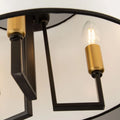 ARTCRAFT, COCO SEMI-FLUSH MOUNT, SEMI FLUSH MOUNT LIGHT