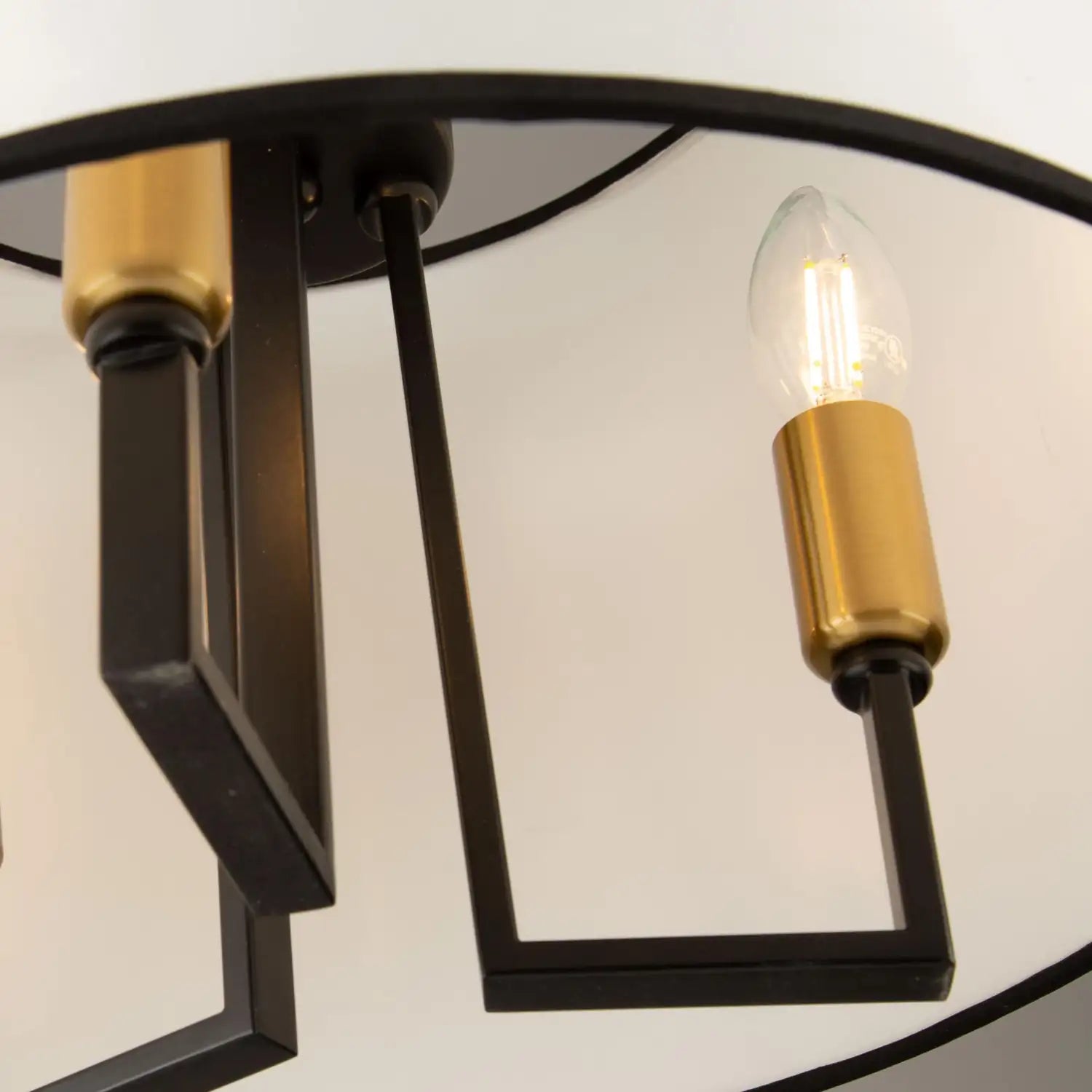 ARTCRAFT, COCO SEMI-FLUSH MOUNT, SEMI FLUSH MOUNT LIGHT