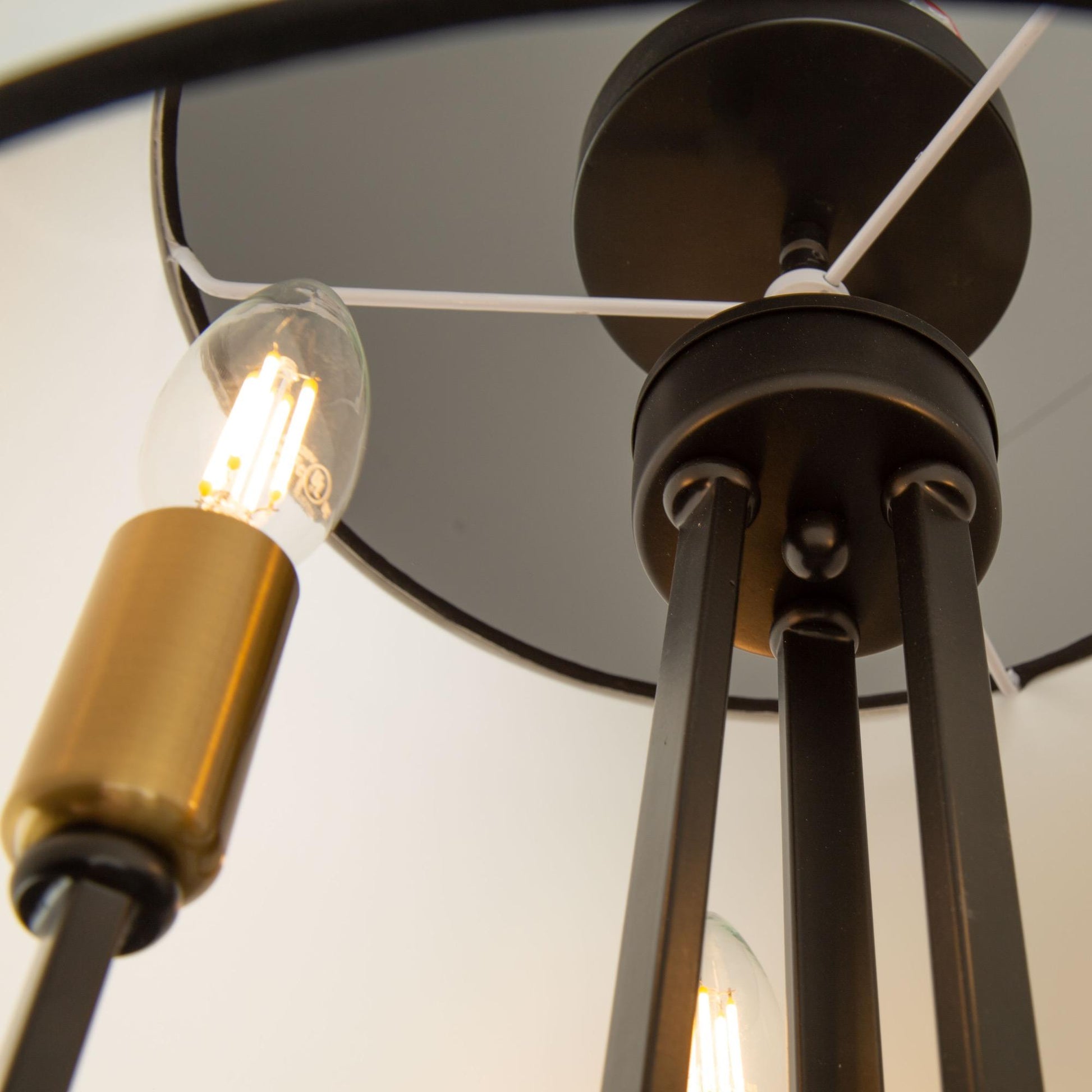 ARTCRAFT, COCO SEMI-FLUSH MOUNT, SEMI FLUSH MOUNT LIGHT