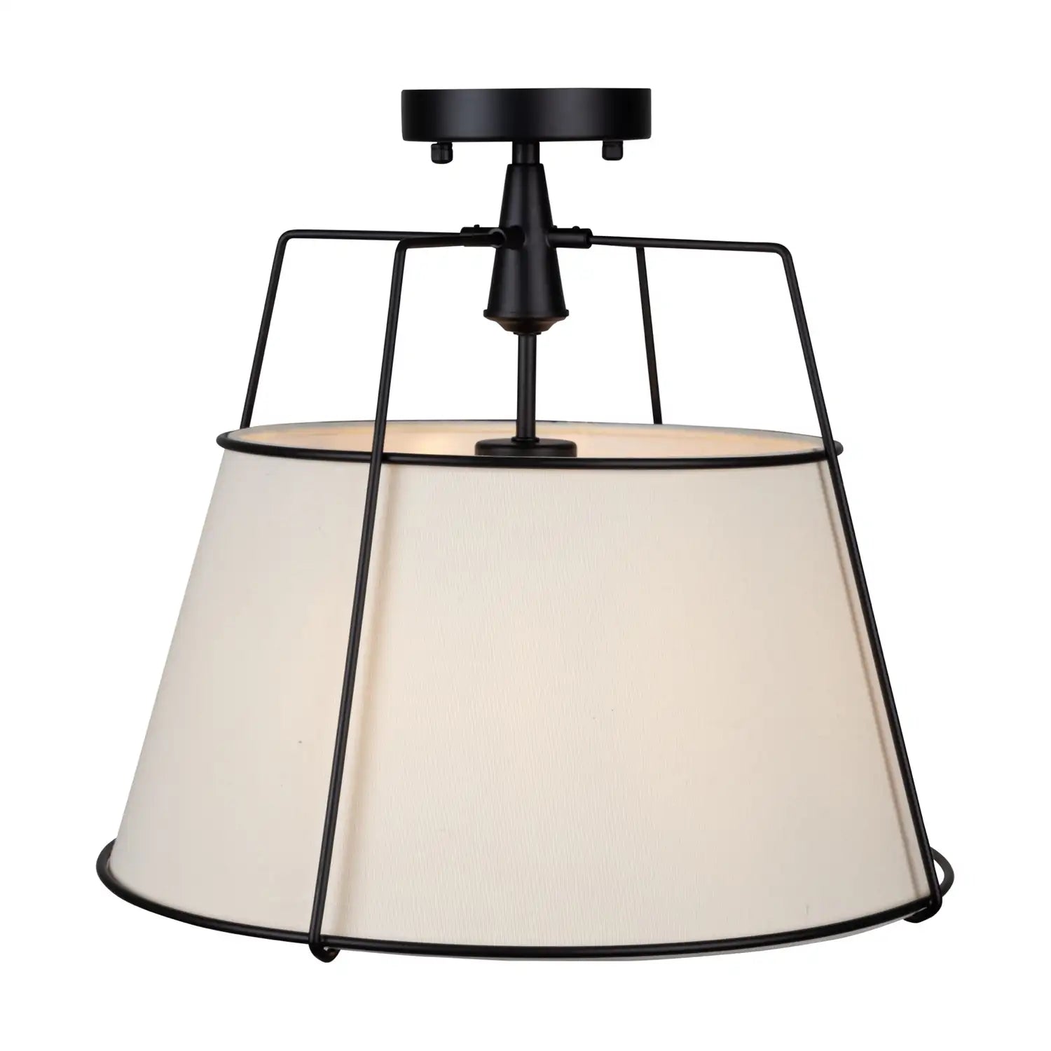 ARTCRAFT, PULLMAN SEMI-FLUSH MOUNT, SEMI FLUSH MOUNT LIGHT