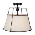 ARTCRAFT, PULLMAN SEMI-FLUSH MOUNT, SEMI FLUSH MOUNT LIGHT
