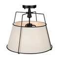 ARTCRAFT, PULLMAN SEMI-FLUSH MOUNT, SEMI FLUSH MOUNT LIGHT