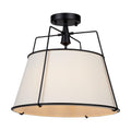 ARTCRAFT, PULLMAN SEMI-FLUSH MOUNT, SEMI FLUSH MOUNT LIGHT
