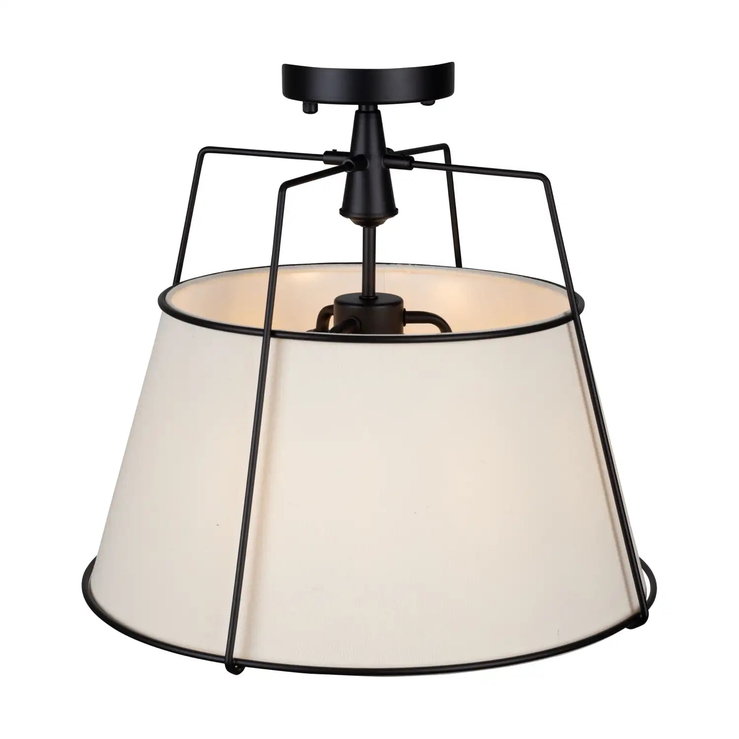 ARTCRAFT, PULLMAN SEMI-FLUSH MOUNT, SEMI FLUSH MOUNT LIGHT