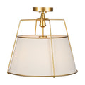 ARTCRAFT, PULLMAN SEMI-FLUSH MOUNT, SEMI FLUSH MOUNT LIGHT
