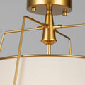 ARTCRAFT, PULLMAN SEMI-FLUSH MOUNT, SEMI FLUSH MOUNT LIGHT