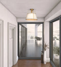 ARTCRAFT, PULLMAN SEMI-FLUSH MOUNT, SEMI FLUSH MOUNT LIGHT