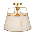 ARTCRAFT, PULLMAN SEMI-FLUSH MOUNT, SEMI FLUSH MOUNT LIGHT