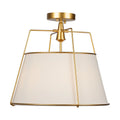 ARTCRAFT, PULLMAN SEMI-FLUSH MOUNT, SEMI FLUSH MOUNT LIGHT