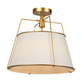 ARTCRAFT, PULLMAN SEMI-FLUSH MOUNT, SEMI FLUSH MOUNT LIGHT