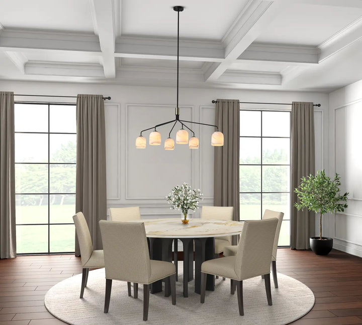 ARTCRAFT, CREMA CHANDELIER, CHANDELIER LIGHT